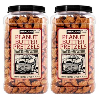 커클랜드 시그니춰 앤더슨 피넛버터 필드 프레첼, 2kg, 2개