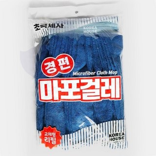 극세사 경편 마포걸레 리필용 밀대걸레, 1개