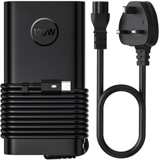 Dell XPS 15 용 USB C 타입 전원 어댑터 130W 정밀 5530 위도 7410 9575 노트북 충전기, 01 CHINA, 04 UK, 1개