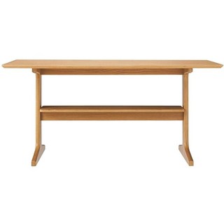 무인 양품 리빙에서도 다이닝에서도 사용할 테이블·2·오크재 폭 130×안길이 65×높이 60 cm 82598421, 상세페이지 참조
