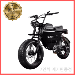 Montheria 자토바이 전기자전거 팻바이크 출퇴근 bike 48v 500w, 화이트, 알루미늄