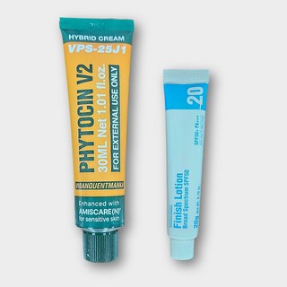 파데프리 세트 파이토신 V2 & 피니쉬로션 피부톤 보정 재생크림 혼합자차 선로션 데미지피부 장벽개선 에스테틱 화장품, 1개, 30ml