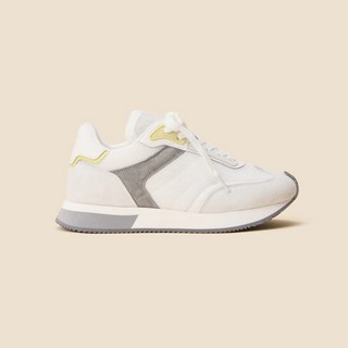 정품 슈콤마보니 트레킹 러닝 Suede combi sneakers(grey) DG4DS25043GRY 가벼운