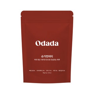 [공식몰] 오다다 슈가컷피티, 3g, 24개입, 1개