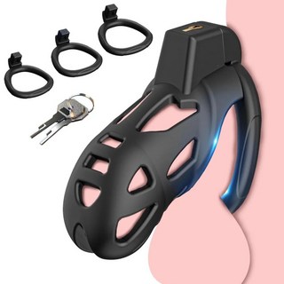 HESEKS 나일론수지 순결 케이지 남성 프리미엄 정조대 정조대, L, 1개 대표 이미지 - 여자 정조대 추천