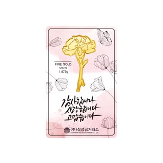[삼성금거래소] 순금 카네이션 골드바 1.875g 상품 이미지