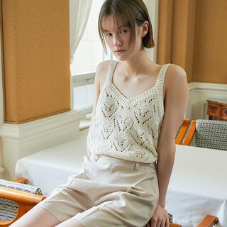 올리브데올리브 크로셰 니트 베스트 OK4MP4310