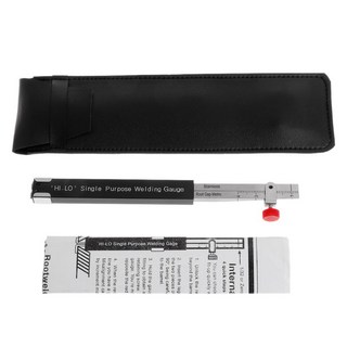 150mm/6 인치 길이 Hi Lo Gauge Hi-Lo 내부 용접 게이지 단일 목적 인치 스테인리스 스틸 산업용 스테인리스 스틸, 1개