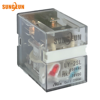 8핀릴레이 파워릴레이 소켓 relay 성은전자 LY-2SL, 1개, DC24V