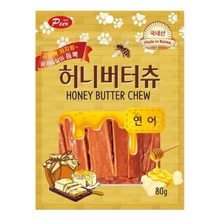 고단백 저지방 연어맛 육포 강아지 간식