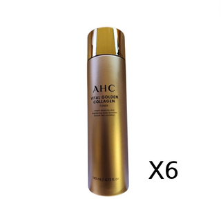 AHC 바이탈 골든 콜라겐 토너, 140ml, 6개
