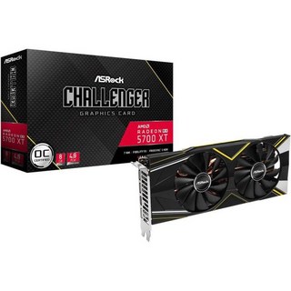 ASRock VCX RX 5700 XT 챌린저 D 8G OC 8GB GDDR6 PCIE 256B HDMI 3xDP 리테일RX5700