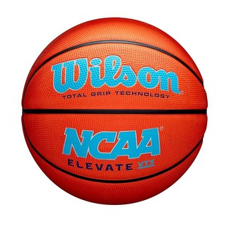 Wilson NCAA Elevate VTX 농구공 사이즈 17.874.9cm729.5인치 오렌지블루 12358, 오렌지/블루, 1개