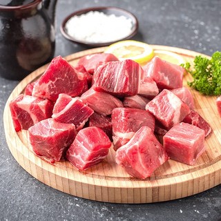 (배터짐) 청정지역 숙성 램 양깍두기 양고기+2소스 (일요일&당일발송), 2개