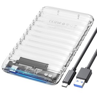 ORICO HDD USB C to SATA III 6Gbps SSD 7mm9.5mm SATA SSD HDD 6TB UASP 2139C3-V1-CR 2.5인치