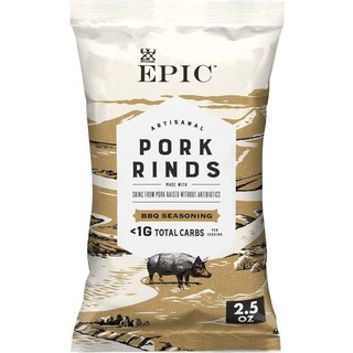 Epic 과자 칩 에픽 바비큐 포크 린드 글루텐 프리 2.5온스, 1개