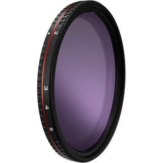 프리웰 82mm 나사식 하드 스톱 가변 ND 필터 밝은 날 6에서 9, 72MM, 2-5 스톱, 1개