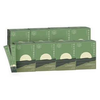 건강한약속 바른 곡물효소 4박스+4박스(총240포), 90g, 8개