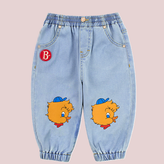 베베드피노51 와이키베이비 조거 데님 팬츠
