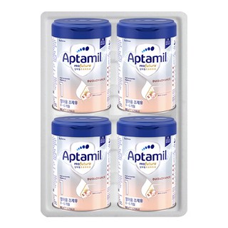 뉴트리시아 압타밀 프로푸트라 듀오어드밴스 1단계 800g, 4개