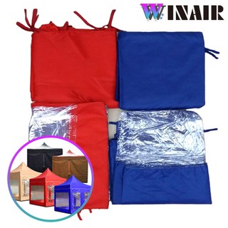WINAIR 캐노피 천막 일반/투명 바람막이 1면, 바람막이 1면_일반, 2.5m, 블루