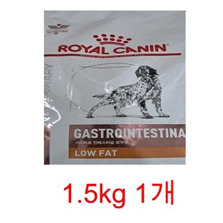 로얄캐닌 독 가스트로인테스티널 로우팻 1.5kg 성견 건식사료 반려견 처방식 처방사료 지오통상, 기타, 1개