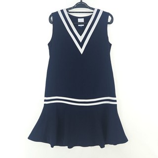 빈티지프렌/ [여S]SJYP 네이비 세일러 민소매 원피스