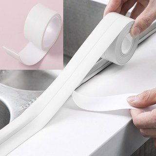 이로운 방수테이프 화이트 화장실 틈새 누수 곰팡이방지 접착