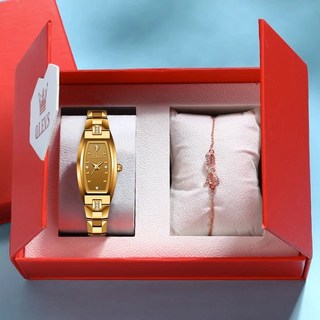 더이케이 여자 메탈 명품 스타일 시계 여성 40대 30대 20대 고등학생 선물 스위스 olevs 럭셔리 로즈 골드 팔찌 쿼츠 손목시계 세트
