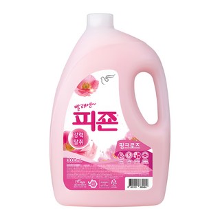 피죤 레귤러 섬유유연제 핑크로즈 본품, 3L, 1개