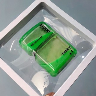 지포 라이터 야광 모래시계