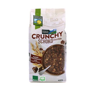 대량 독일 유기농 초코 크런치 400g/6개 시리얼, 2400g, 1개