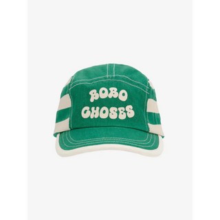 보보쇼즈 25SS 아동 모자 Green Stripes Cap B125AC1024