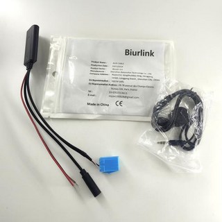 카플레이 Biurlink 150CM 자동차 핸즈프리 마이크 통화 어댑터 블루투스 AUX 입력 케이블 벤츠 스마트 450, 1)450 mic