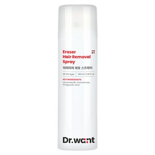 이레이저 제모 스프레이 겨드랑이 다리 팔 종아리 겨털 가슴 비키니 셀프 제모제, 1개, 100ml