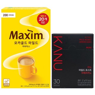 맥심커피 상품 이미지