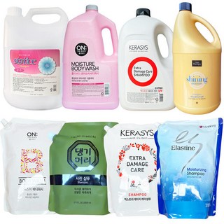 업소용 대용량 4L 2L 샴푸 린스 바디워시 파우치 컨디셔너 겸용 투인원 리필 펌프 목욕용품, 업소용 대용량 4L 2L 샴푸 린스 바디워시 파우치 컨, 1개