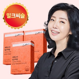 [본사직영] 여에스더 밀크씨슬 실리마린 밀크씨슬추출물 260mg 국민영양 프로젝트, 3박스, 30정