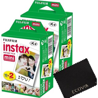 후지필름 인스탁스 미니 필름(40장 팩 멀티 후지 촬영) 모든 미니 미니 및 8-9 카메라용, 1개