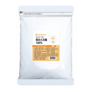 입자가고운 에리스리톨 100% 대용량, 1개, 5kg, 상세페이지 참조