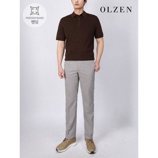 올젠 데일리 썸머 비즈니스 캐주얼 팬츠 ZPD2PP1801
