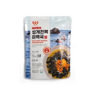 [제주푸드마씸]제주별미 성게전복미역국 400g x 2팩, 2개