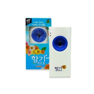 산도깨비 방향제 자동분사기/자동/분사기/욕실/분사/스프레이/사무실/화장실/리필/분사형/공기/리필용, 1개