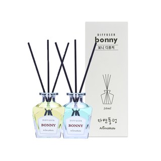 자연풍덩 보니디퓨저 2ea (1+1교차가능), 2개, 50ml, 프로방스라벤더+플라워샵