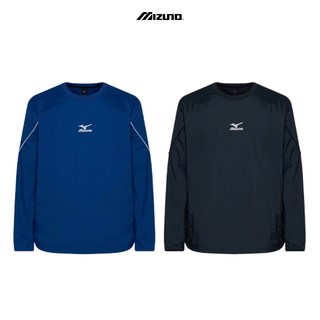 미즈노 베이직 디자인의 경량 라운드넥 피스테 LIGHT ROUND NECK PISTE(블루 차콜)