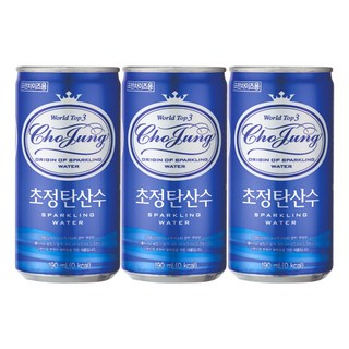일화 초정탄산수 플레인, 190ml, 15개
