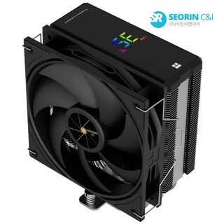 [서린공식] Thermalright Assassin X 120 R Digital 서린 (블랙), 1개