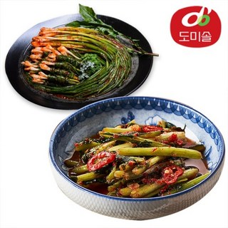 [도미솔] 박미희 열무김치 3kg+파김치 1kg, 단일옵션 × 1개