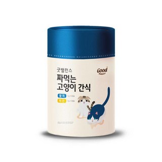 [굿밸런스] 짜먹는 고양이간식 60P (참치30p+치킨30p), 60개, 360g, 참치, 치킨