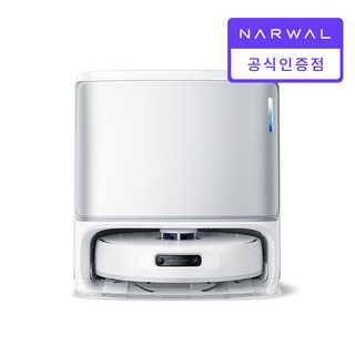 나르왈 Narwal 흡입 물걸레 겸용 스마트 올인원 로봇청소기 Freo Z10 Ultra 고객직접설치, 화이트